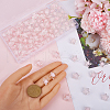 SOFPLATE 120Pcs Transparent Acrylic Beads TACR-SP0001-11B-3