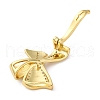 Brass Micro Pave Cubic Zirconia Pendant Bails KK-D378-16G-2