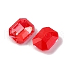 Glass Rhinestone Cabochons RGLA-A026-03B-227DE-2