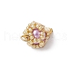 Glass Pearl Pendants PALLOY-MZ00746-5