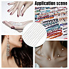 HOBBIESAY 10 Strands Imitate Austrian Crystal Bicone Glass Beads Strands GLAA-HY0001-37B-7