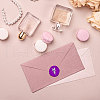 Brass Wax Seal Stamp AJEW-WH0337-003-3