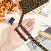 10M Polyester Gold Metallic Lace Ribbon DIY-WH0491-43B-3