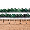 Natural Fuchsite Beads Strands G-K393-A02-6mm-5