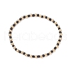 3Pcs Bohemian Style Glass Seed Beaded and Brass Beaded Stretch Bracelets for Women BJEW-JB11799-3
