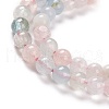 Natural Morganite Bead Strands G-P213-18-4mm-3