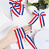 Polyester Grosgrain Ribbon SRIB-WH0009-02B-2