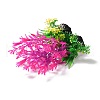 Plastic Artificial Aquatic Plants Decor DJEW-G025-03-2