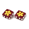 Handmade Lampwork Enamel Beads LAMP-S079-08E-2