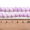 Baking Painted Glass Beads Strands DGLA-N012-8mm-02-4