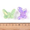 UV Plating Opaque Acrylic Beads OACR-T028-45-3