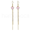 Alloy Enamel Dangle Earrings EJEW-JE06024-1