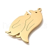 304 Stainless Steel Pendants STAS-S144-09G-2
