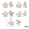 Resin Pendants RESI-CJ0002-03-2