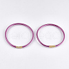 PVC Plastic Buddhist Bangle Sets BJEW-T008-09R-3