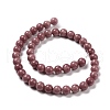 Grade A Natural Rhodonite Beads Strands G-E571-23B-3