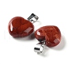 Natural Red Jasper Pendants G-Q371-16-3