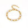 Stainless Steel Chain Necklaces & Bracelets Set for Women IX7784-1-6