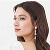 Beebeecraft 50Pcs Flat Round 304 Stainless Steel Stud Earrings Findings STAS-BBC0005-85D-5