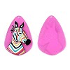 Translucent Cellulose Acetate(Resin) Pendants KY-T040-34E-2
