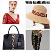 Ethnic Style Iron on/Sew on Polyester Metallic Embroidery Flower Ribbon SRIB-WH0011-204B-7