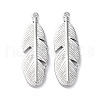 Non-Tarnish 304 Stainless Steel Pendants STAS-P324-31P-2