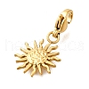Sun 304 Stainless Steel Pendant Decorations STAS-R159-63G-2