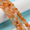 Natural Red Aventurine Beads Strands G-M420-H13-03-2