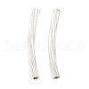 Brass Tube Beads KK-Z045-02A-S-1
