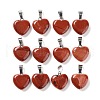 Natural Red Jasper Pendants G-Q371-16-1