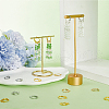 SUNNYCLUE 90Pcs 3 Colors Brass Leverback Earring Findings KK-SC0004-53-4
