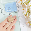 Beebeecraft 10Pcs 925 Sterling Silver Earring Hooks STER-BBC0007-12-3