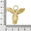 Brass Micro Pave Cubic Zirconia Pendants KK-S523-05G-3