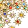 26Pcs 13 Colors Acrylic Pendants RB-CJ0001-04-3