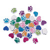 Craftdady Alloy Enamel Slider Charms and Large Hole Beads ENAM-CD0001-07-10