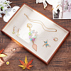 Rectangle Spray Painted Wooden Jewelry Display Trays FIND-WH0152-187A-4