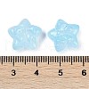 Transparent Spray Paint Glass Beads X1-GLAA-H035-02G-3