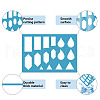 Acrylic Earring Handwork Template DIY-WH0359-040-4