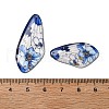 4Pcs Transparent Epoxy Resin Butterfly Wings Pendants RESI-C057-07D-3