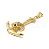 PVD Vacuum Plating 304 Stainless Steel Big Pendants STAS-B069-62G-2