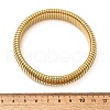 304 Stainless Steel Stretch Bracelets for Women Men BJEW-A031-02A-G-3