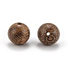 Natural Wenge Wood Beads WOOD-S053-13-2