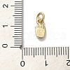 Brass Charms KK-H493-01G-02-3