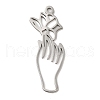 Non-Tarnish 201 Stainless Steel Pendants STAS-B049-04P-1