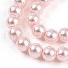 Baking Painted Pearlized Glass Pearl Bead Strands HY-N002-3mm-A10-4
