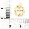 Ion Plating(IP) 304 Stainless Steel Charms STAS-K263-57B-G-3