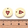 304 Stainless Steel Enamel Charms STAS-T064-69G-01-3