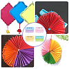 FINGERINSPIRE 4Pcs 4 Colors Plastic Paper Craft Hole Punches TOOL-FG0001-09-6