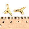 304 Stainless Steel Pendants. Irregular Geometric Shape Charm STAS-E204-06G-3