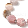 Natural Pink Opal Beads Strands G-P534-A10-01-4